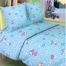 Бязь набивная детские рисунки плотн. 140г/м2
